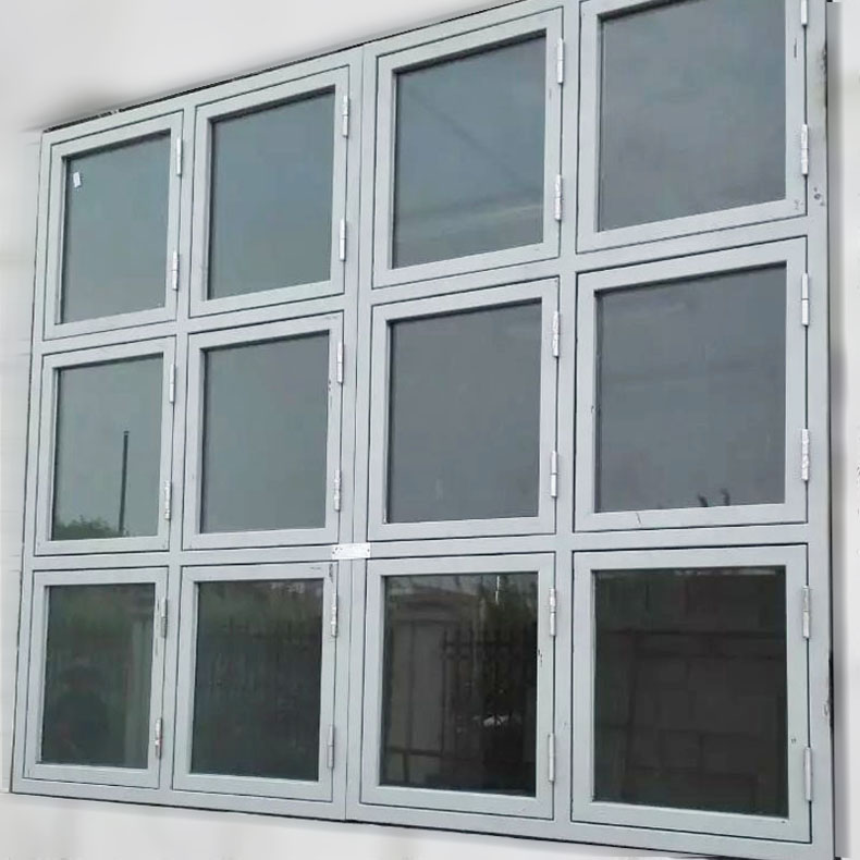 定制防火防爆玻璃钢制甲级防火窗化工厂防爆窗军工仓库固定抗爆窗