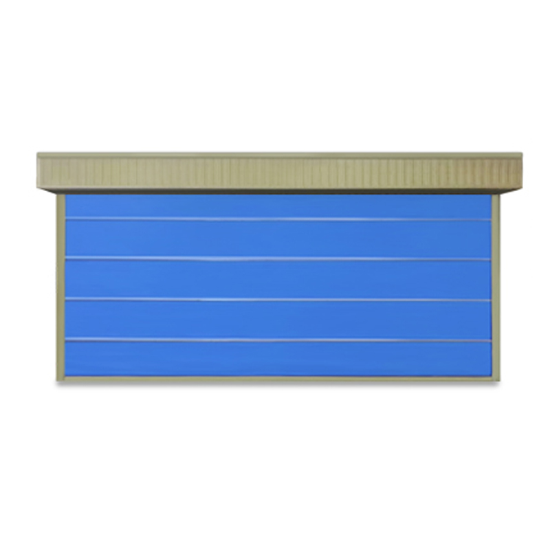 双轨双帘无机布防火卷帘门商场工厂车库超市防火卷帘门快速升降门