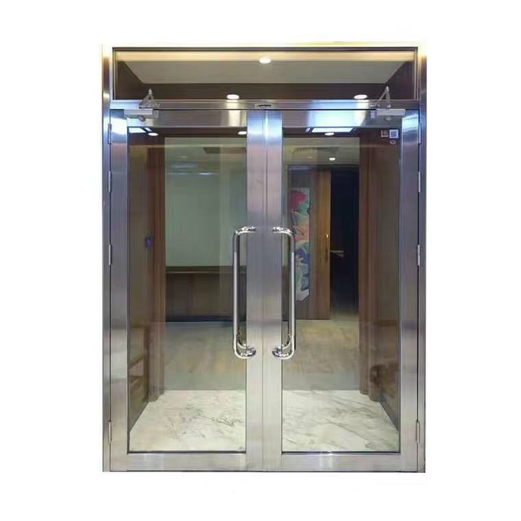 不锈钢玻璃防火门消防门甲乙级不锈钢玻璃防火门钢制防火门资质齐全