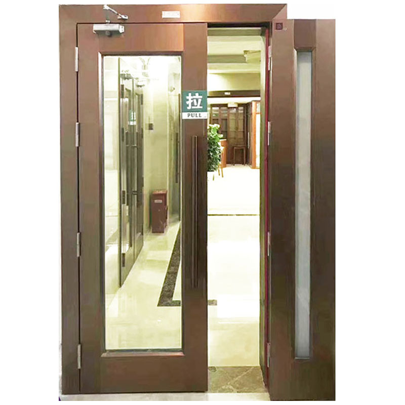 65型铝合金耐火门厂家直销甲级乙级钢质玻璃防火门不锈钢玻璃防火门