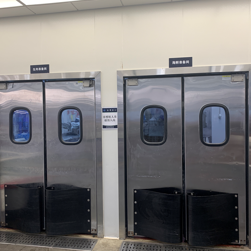 不锈钢防撞自由门