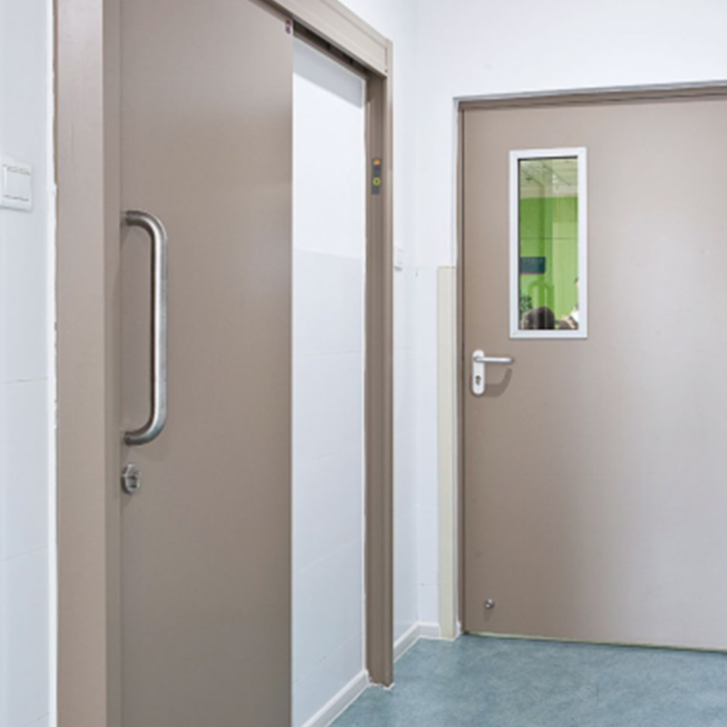 钢制手动推拉门